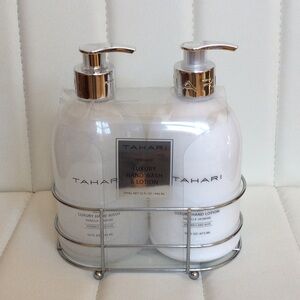 NWT Tahari Luxury Hand Wash & Lotion Set - White